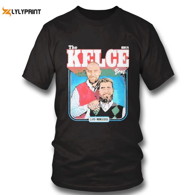 Jason Kelce And Travis Kelce The Kelce Bros T-Shirt Longsleeve Gift For Men Women 1