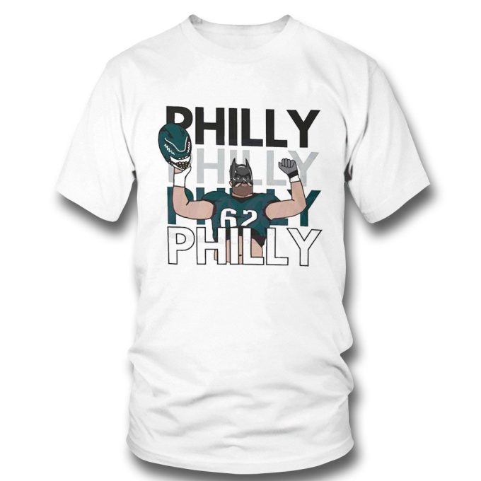 Jason Kelce Fat Ba Philly T-Shirt Ladies Tee Gift For Men Women 3