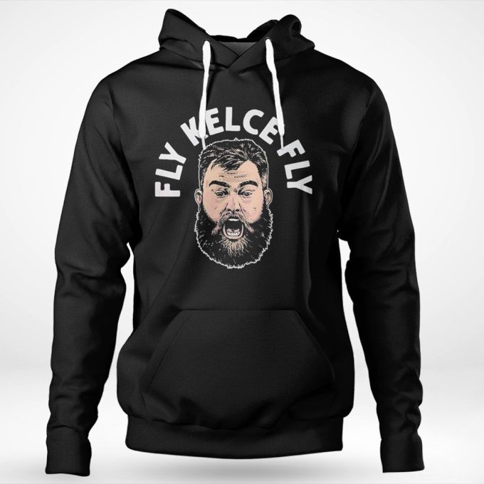 Jason Kelce Fly Eagles Fly T-Shirt Longsleeve Gift For Men Women 4