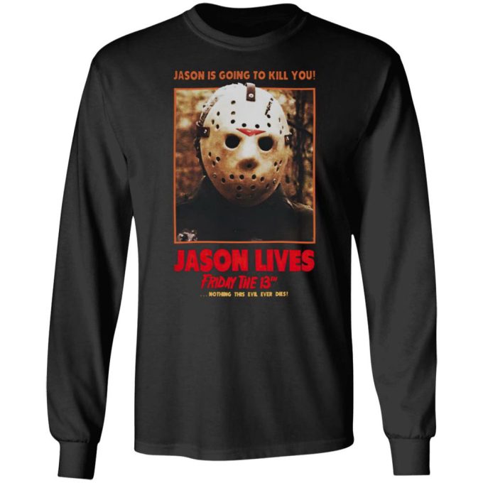 Jason Lives Friday The 13Th Movie T-Shirt Gift For Men Women 4