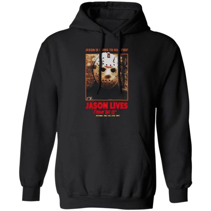 Jason Lives Friday The 13Th Movie T-Shirt Gift For Men Women 5