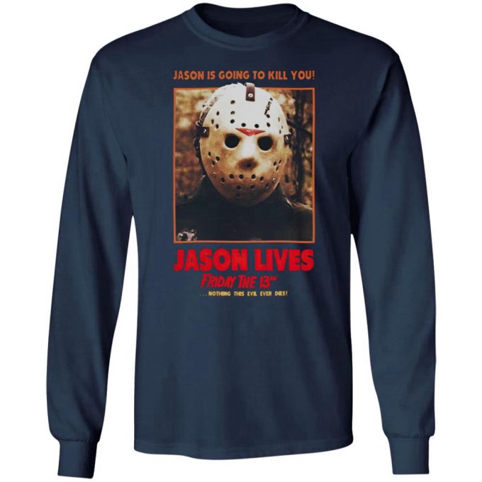 Jason Lives Friday The 13Th Movie T-Shirt Gift For Men Women 8