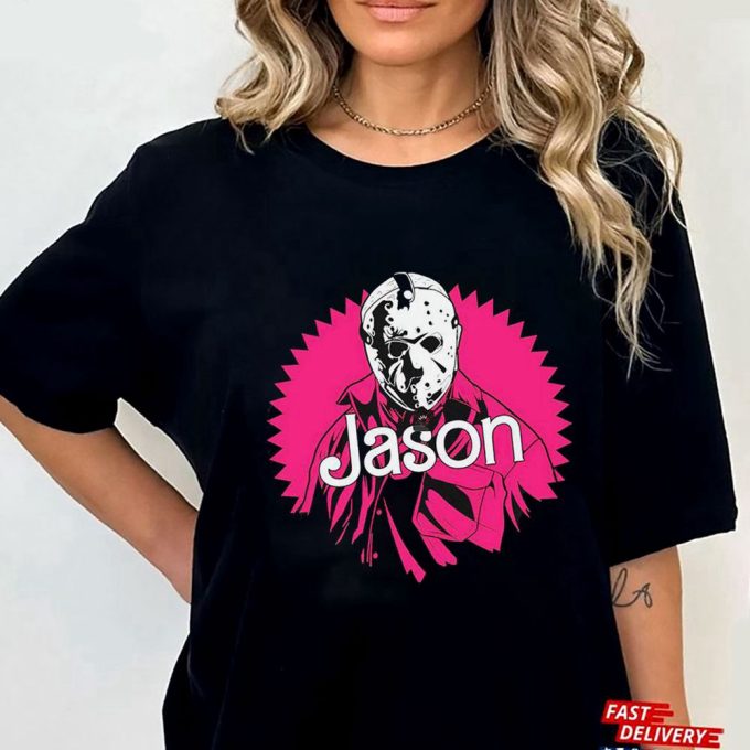 Jason Voorhees Barbie Halloween 2023 T-Shirt Hoodie Gift For Men Women 5