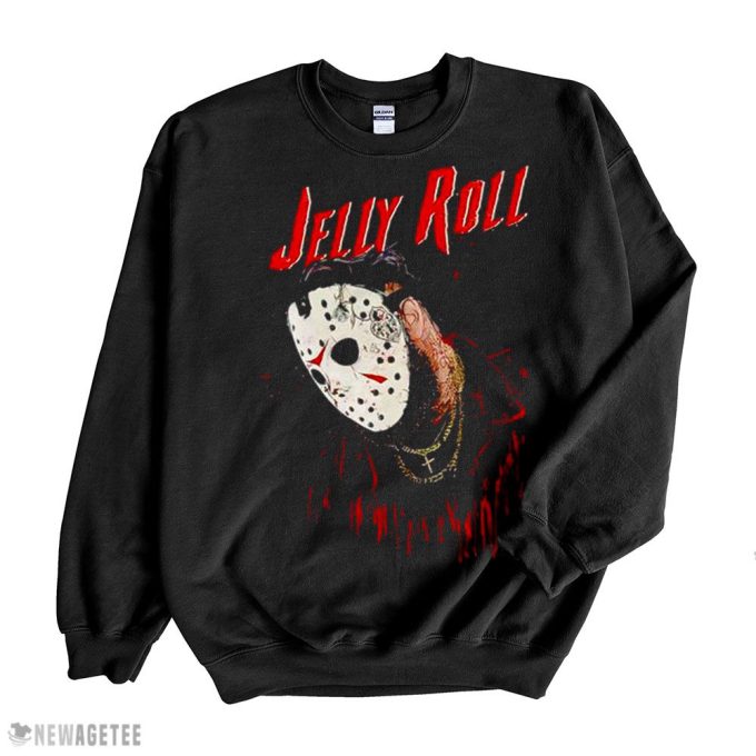 Jason Voorhees Jelly Roll Halloween Shirt Long Sleeve, Ladies Tee Gift For Men Women 5