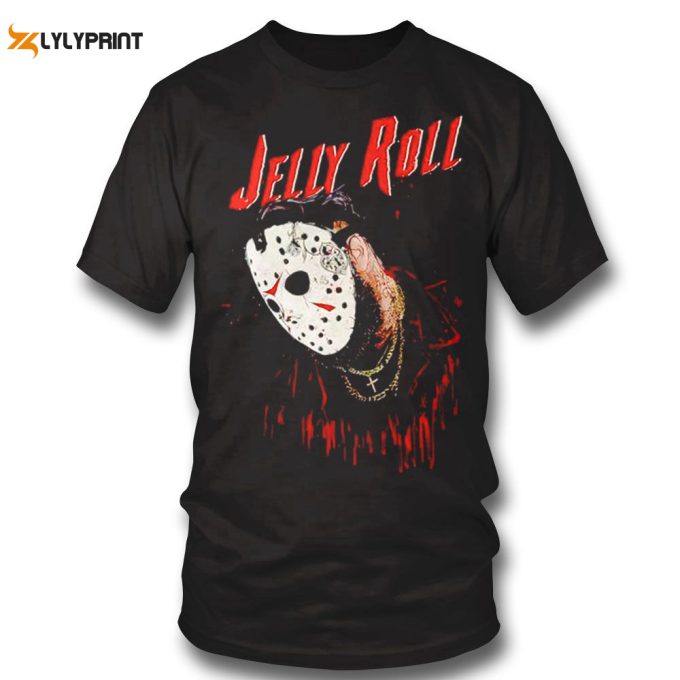 Jason Voorhees Jelly Roll Halloween Shirt Long Sleeve, Ladies Tee Gift For Men Women 1