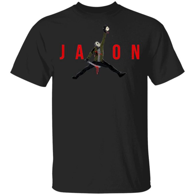 Jason Voorhees Killed Michael Myers Halloween Jordan Air T-Shirt Gift For Men Women 3