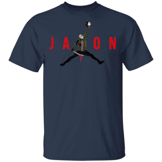 Jason Voorhees Killed Michael Myers Halloween Jordan Air T-Shirt Gift For Men Women 4