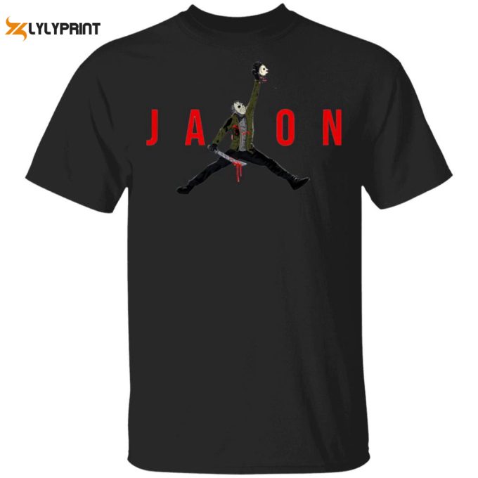 Jason Voorhees Killed Michael Myers Halloween Jordan Air T-Shirt Gift For Men Women 1