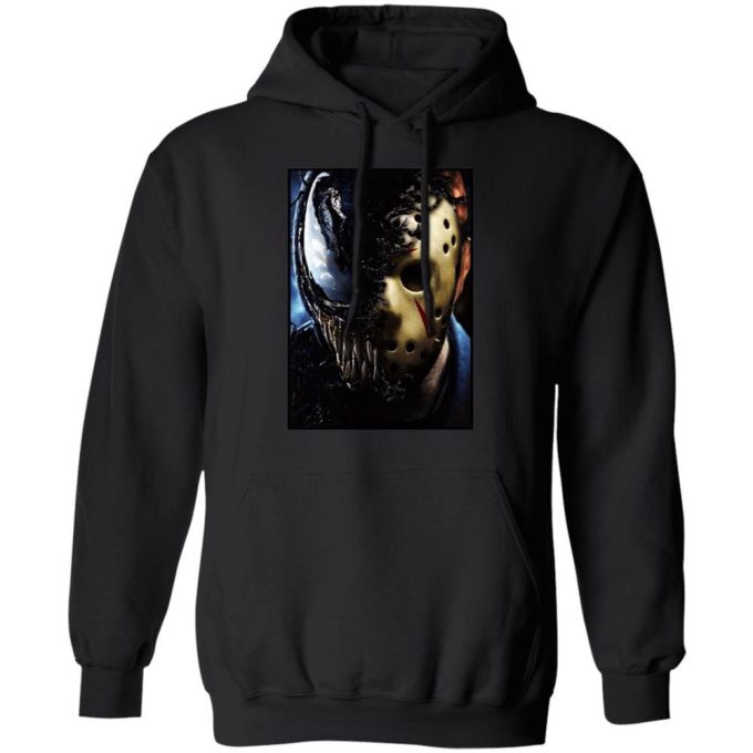 Jason Voorhees X Marvel Venom Halloween T-Shirt Gift For Men Women 5