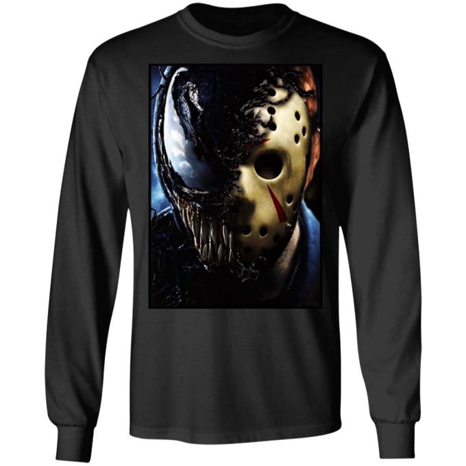 Jason Voorhees X Marvel Venom Halloween T-Shirt Gift For Men Women 6