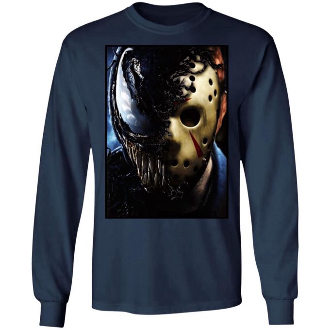 Jason Voorhees X Marvel Venom Halloween T-Shirt Gift For Men Women 8