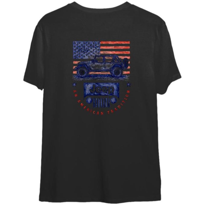 Shop The Classic Jeep American Tradition T-Shirt - Embrace The Iconic Style! 2