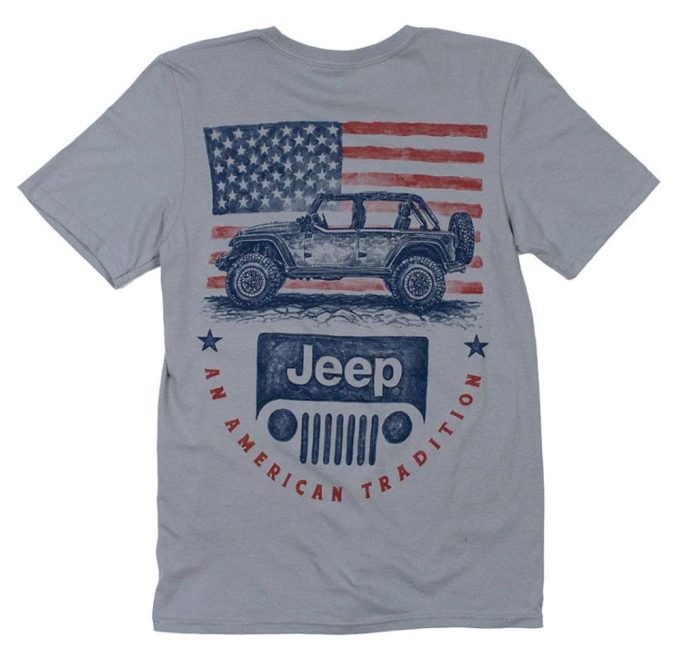 Shop The Classic Jeep American Tradition T-Shirt - Embrace The Iconic Style! 5