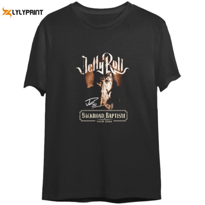 Jelly Roll American Rock Singer T-Shirt - Son Of A Sinner Tee 1