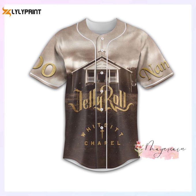 Jelly Roll Baseball Jersey Shirt 1