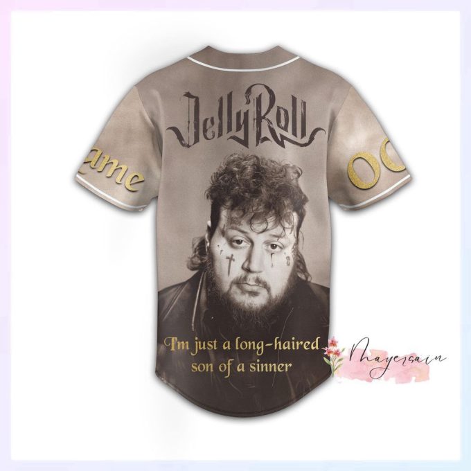 Jelly Roll Baseball Jersey Shirt 2