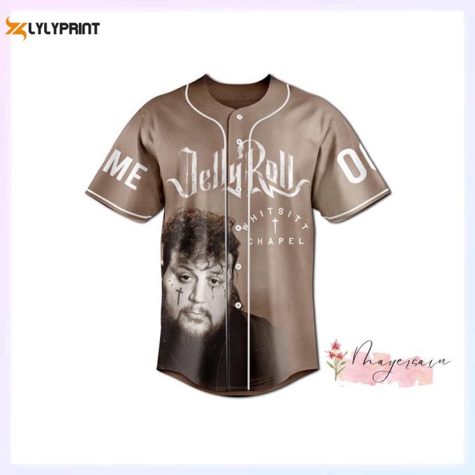 Jelly Roll Baseball Jersey Shirt 1