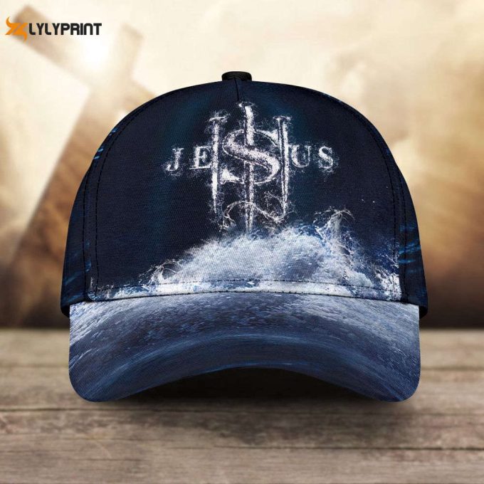 Jesus 3D Printed Classic Cap: Stylish Baseball Hat For Men 1