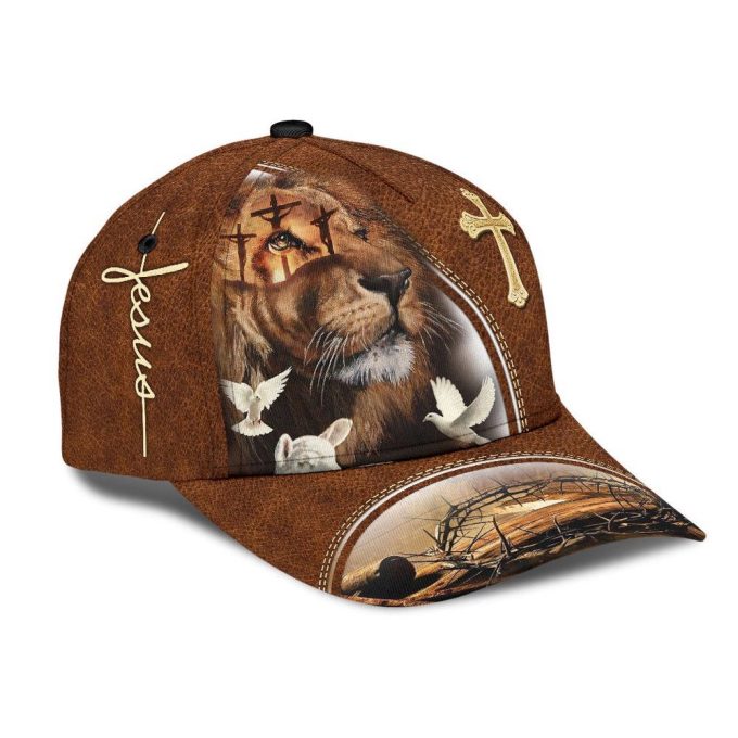 Jesus 3D Printed Classic Cap: Stylish Baseball Hat For Men 3