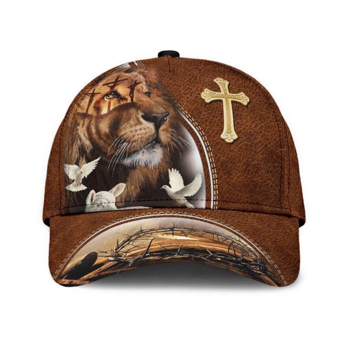 Jesus 3D Printed Classic Cap: Stylish Baseball Hat For Men 5