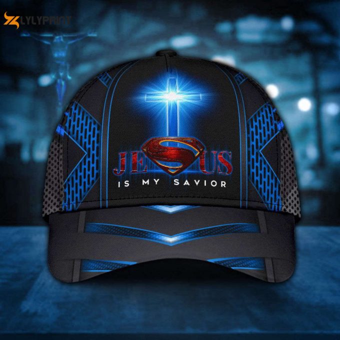 Jesus Is My Savior - 3D Printed Classic Cap Baseball Hat For Men 1