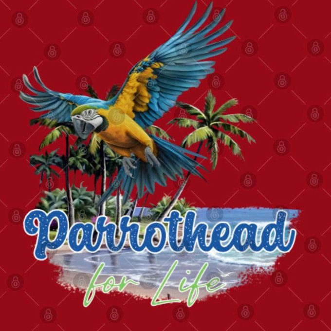 Parrothead Island Tshirt: Jimmy Buffett Shirt With Lyrics – Get Your Tropical Vibe On! 4