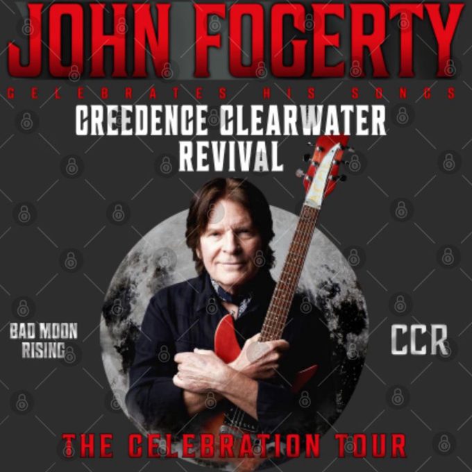 John Fogerty Celebration Tour 2023 Shirt, John Fogerty 2023 Concert Shirt 3