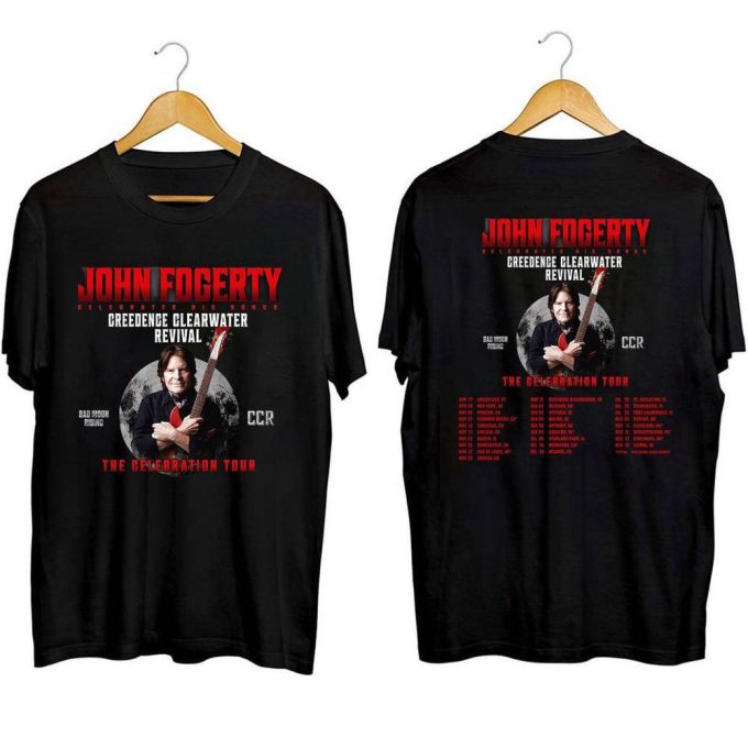 John Fogerty Celebration Tour 2023 Shirt, John Fogerty 2023 Concert Shirt 5