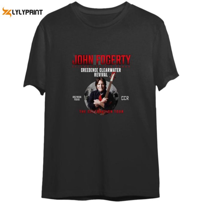 John Fogerty Celebration Tour 2023 Shirt, John Fogerty 2023 Concert Shirt 1