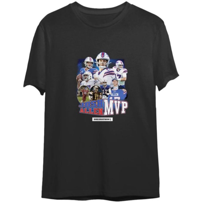 Josh Allen Mvp Shirt, Vintage Josh Allen Mvp Shirt, Von Miller Josh Allen Dreamathon Shirt Gift For Men And Women 1