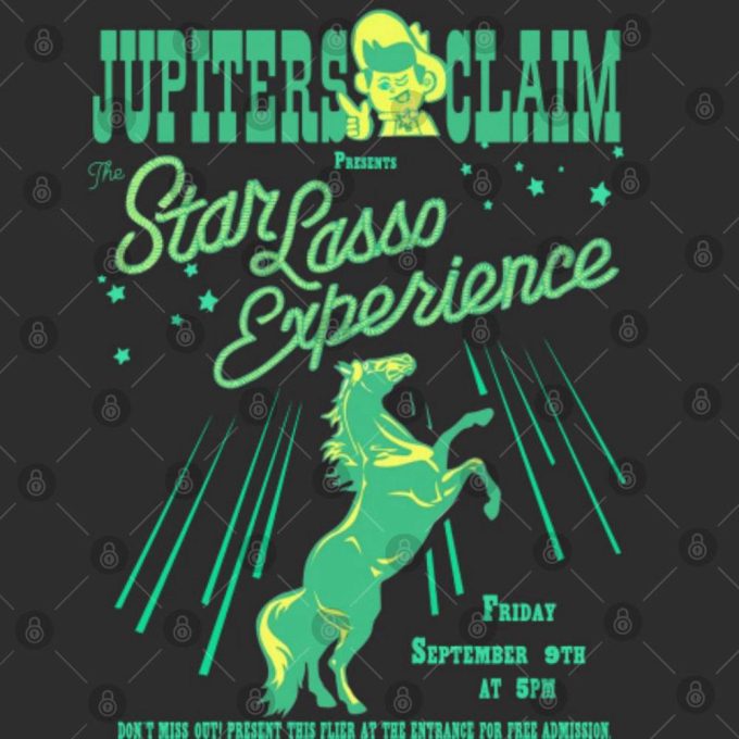 Jupiters Claim Star Lasso Experience Tee, Nope Jupiters Claim Shirt Gift For Men And Women 4