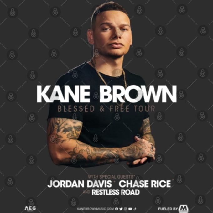 Kane Brown Shirt, Drunk Or Dreaming Tour 2023 Tee Tops Crewneckgift For Men And Women 3