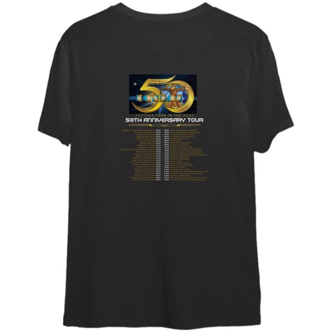 Kansas Band Tour 2023 Another Folk In The Road 50Th Anniversary T Shirt 2
