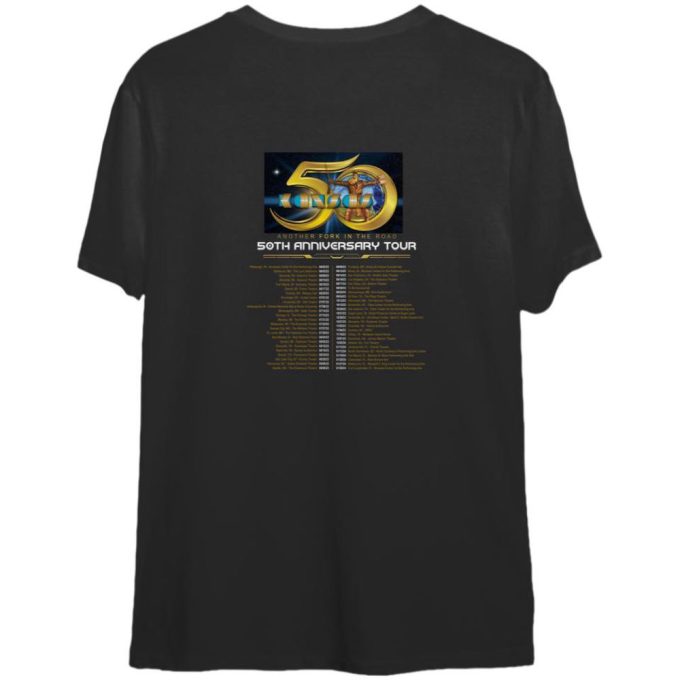 Kansas Band Tour 2023 Another Folk In The Road 50Th Anniversary T-Shirt 4