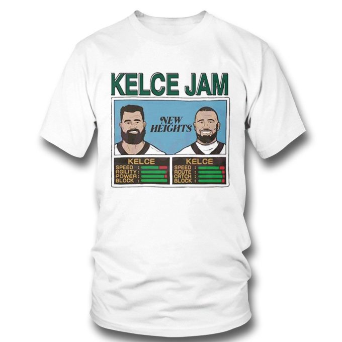 Kelce Jam Jason And Travis T-Shirt Ladies Tee Gift For Men Women 2