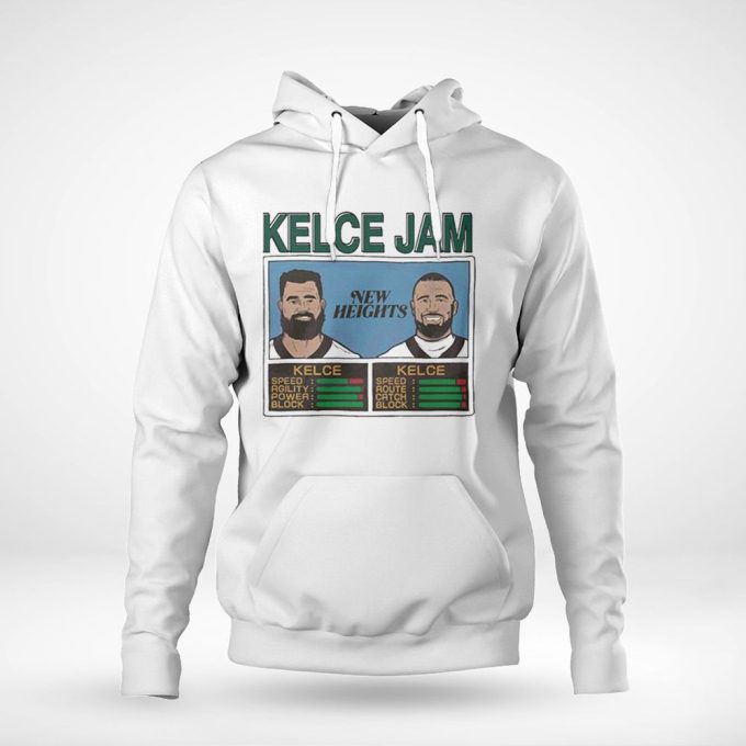 Kelce Jam Jason And Travis T-Shirt Ladies Tee Gift For Men Women 5