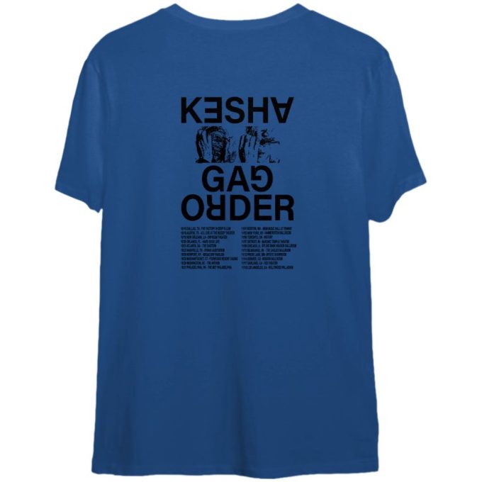 Kesha Gag Order 2023 Tour Shirt - Exclusive Concert Merchandise 2