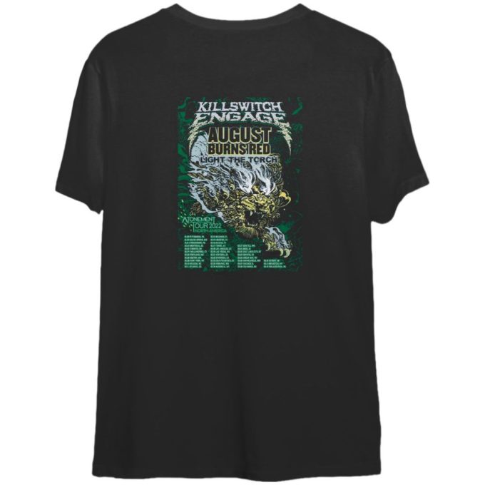 Get Ready For Killswitch Engage Atonement Tour 2022 With Our Vintage Concert T-Shirt! 2