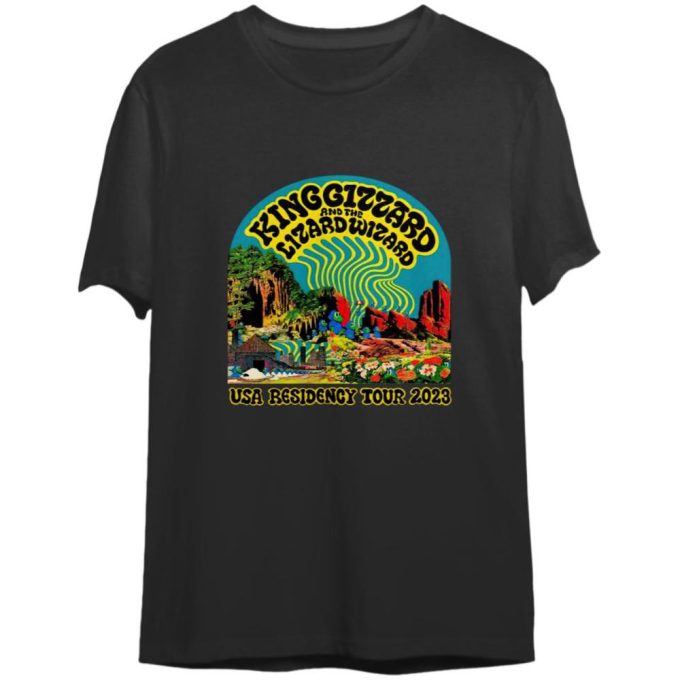 King Gizzard And The Lizard Wizard Usa Residency Tour 2023 T-Shirt 1