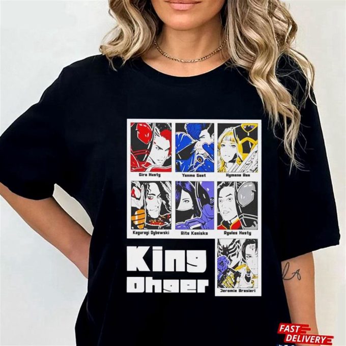 King Ohger Gira Husty Yanma Gust Hymeno Ran T-Shirt For Men Women Gift For Men Women 8