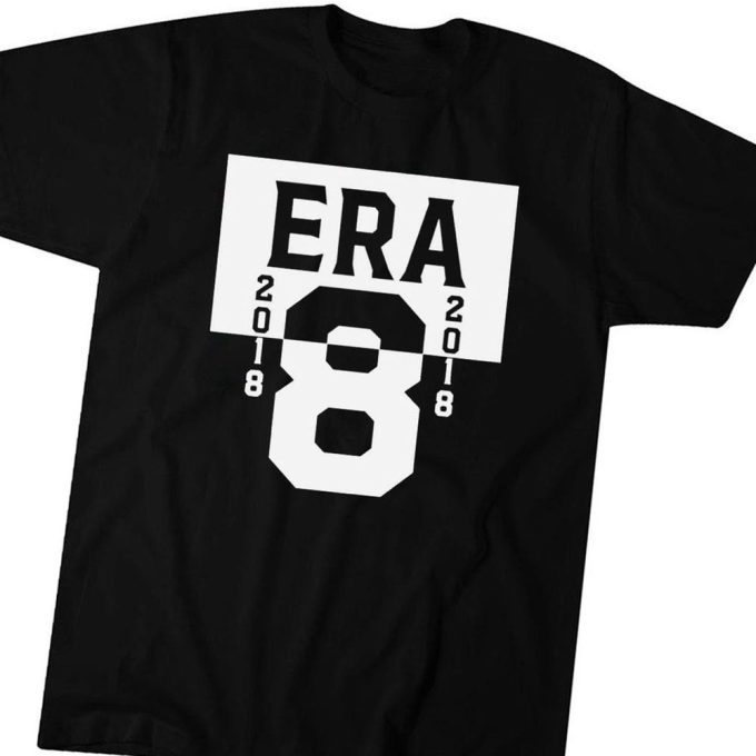 Lamar Jackson Wearing Era 8 2018 T-Shirt Ladies Tee Gift For Men And Women 2