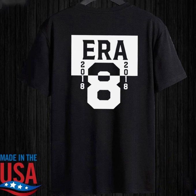 Lamar Jackson Wearing Era 8 2018 T-Shirt Ladies Tee Gift For Men And Women 3