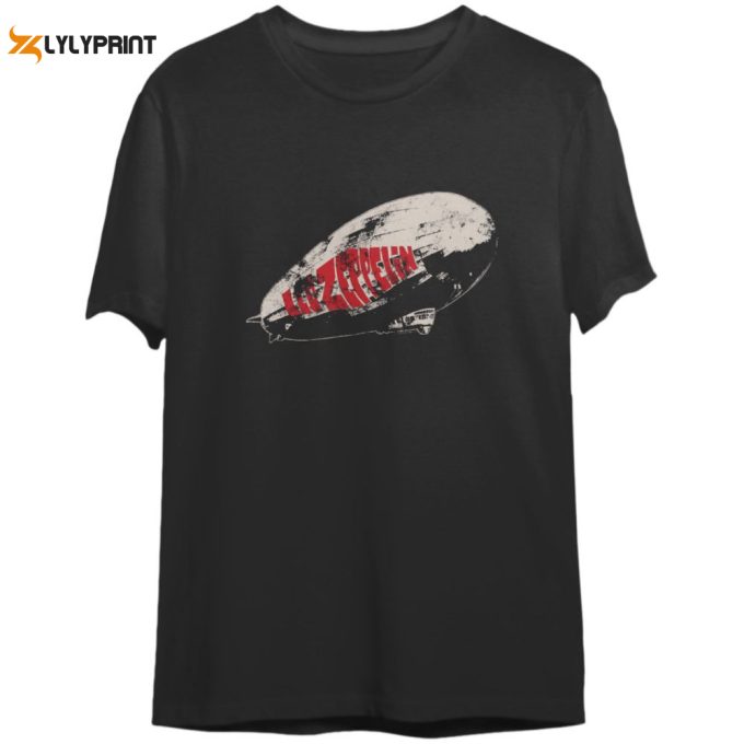 Led Zpelin Union Jack T-Shirt: Rock Your Style With This Iconic Led Zeppelin Tee 1