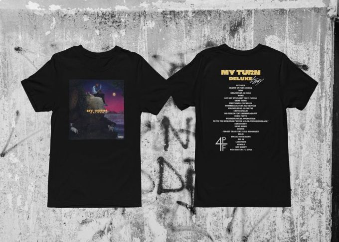 Lil Baby My Turn Album Cover Tee, My Turn Album Tracklist Shirt 5