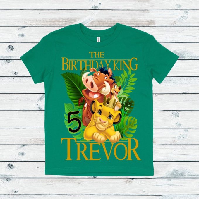 Lion King Birthday Shirt With Matching Family Shirts Birthday Boy Shirt Gift For Men And Women 6