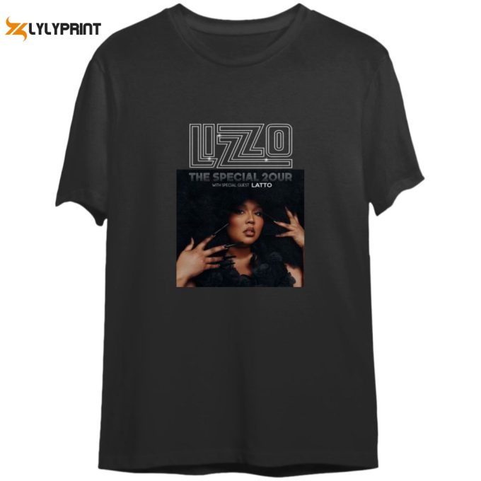 Lizzo Shirt, Lizzo Special Tour 2024 2 Sided Shirt, Gift For Men And Women 1