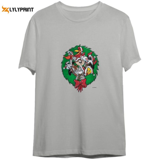 Looney Tunes Christmas Vintage T Shirt 1