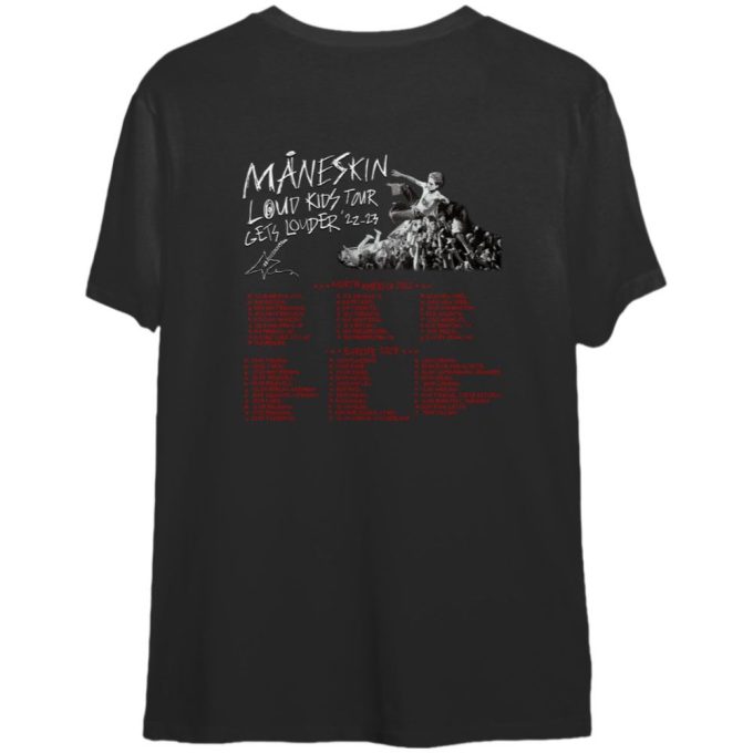 Maneskin Band Shirt, Italian Music Band, Rock N Roll Shirt Gift For Men And Women 2