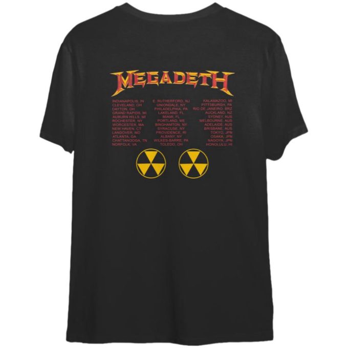 Megadeth Rust In Peace Vintage Shirt Gift For Men And Women 3