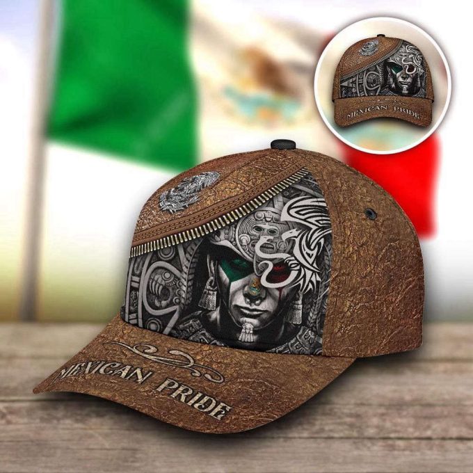 Mexican Pride Classic Cap Pi09042101 Printed Baseball Cap Gift 2